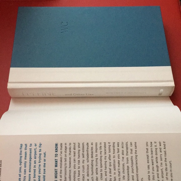 📚I’m Fine… by Whitney Cummings hardcover - Picture 6 of 6